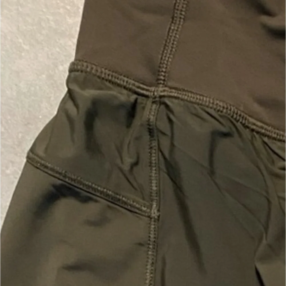 Lululemon Olive Green Squad Goals Shorts - Picture 9 of 11